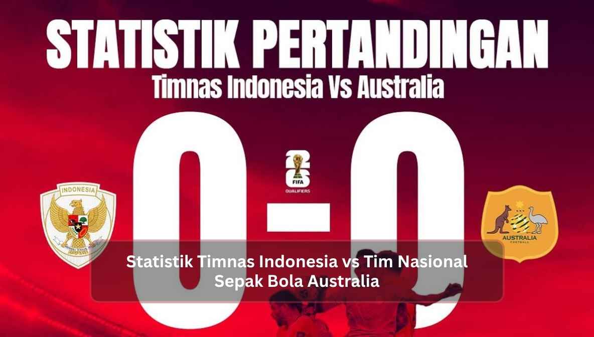 Statistik Timnas Indonesia vs Tim Nasional Sepak Bola Australia